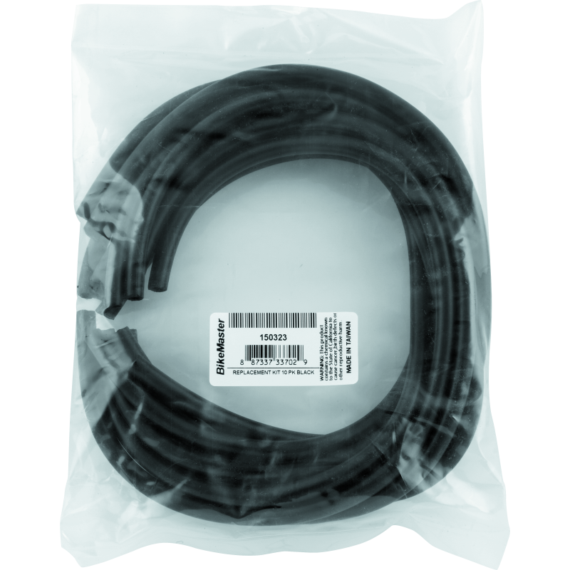 BikeMaster 150323 - BKM150323 - BikeMaster Replacement Kit 10 Pk - Black - Shipped in Europe - Tuningsupply.com