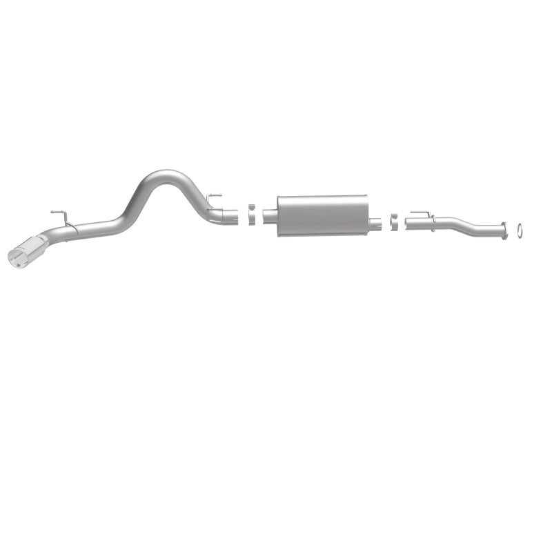 Magnaflow 19291 - MAG19291 - MagnaFlow Cat-Back 2016 Toyota Tacoma 3.5L V6 SS 3in Single Pass Side Exit Rear 4in Tip - Shipped in Europe - Tuningsupply.com