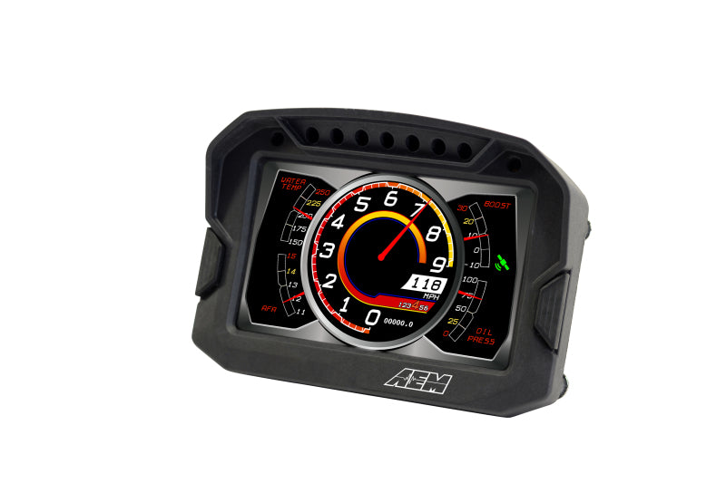 AEM 30-5603 - AEM30-5603 - AEM CD-5LG Carbon Logging Digital Dash Display w/ Internal 10Hz GPS & Antenna - Shipped in Europe - Tuningsupply.com