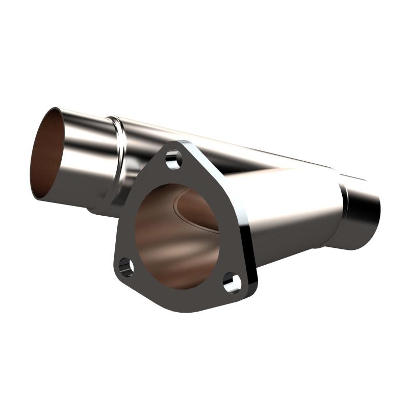 QTP 10225 - QTP10225 - QTP 2.25in Weld-On QTEC Exhaust Cutout Y-Pipe - Shipped in Europe - Tuningsupply.com