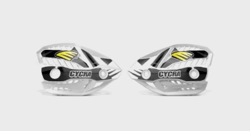 Cycra 1CYC-1028-42 - CYC1CYC-1028-42 - Cycra 2019 Enduro Handshield Set - White - Shipped in Europe - Tuningsupply.com