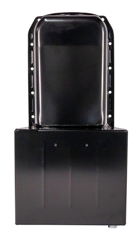 Moroso 20201 - MOR20201 - Moroso 80-85 Chevrolet SBC (w/Passenger Side Dipstick) Wet Sump 7qt 8.25in Steel Oil Pan - Black - Shipped in Europe - Tuningsupply.com