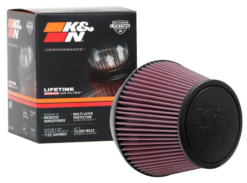 K&N Engineering RU-2960 - KNNRU-2960 - K&N Universal Tapered Filter 6in Flange ID x 7.5in Base OD x 5in Top OD x 5in Height - Shipped in Europe - Tuningsupply.com