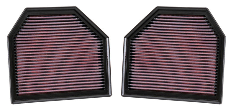 K&N Engineering 33-2488 - KNN33-2488 - K&N Replacement Air Filter for 11-14 BMW M5/M6 4.4L V8 / 2015 M4/M3 3.0L I6 (2 per box) - Shipped in Europe - Tuningsupply.com