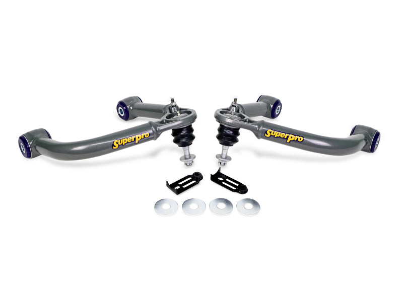 Superpro TRC6740E - SPRTRC6740E - SuperPro 2022-2026 Toyota Tundra Fixed Offset Upper Control Arm Set - Shipped in Europe - Tuningsupply.com
