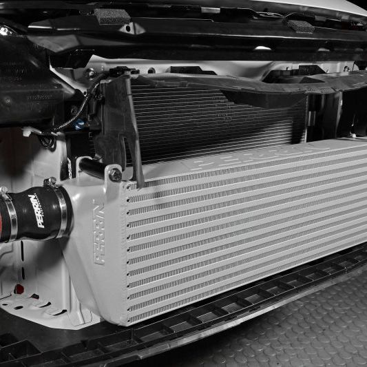 Perrin Performance PSP-ITR-441SL/RD - PERPSP-ITR-441SL/RD - PERRIN 22-25 Subaru WRX Front Mount Intercooler Kit (Red Tubes & Silver Core) - Shipped in Europe - Tuningsupply.com