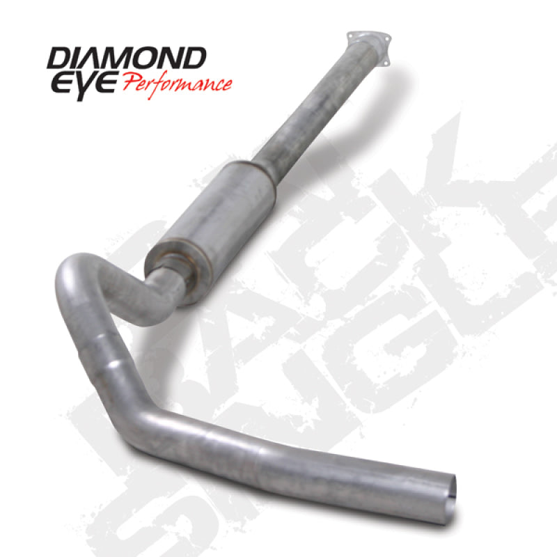 Diamond Eye Performance - DEPK4110A - Diamond Eye KIT 4in Catback Single AL CHEVY/GMC 6.6L 2500/3500 01-05 - Shipped in Europe - Tuningsupply.com