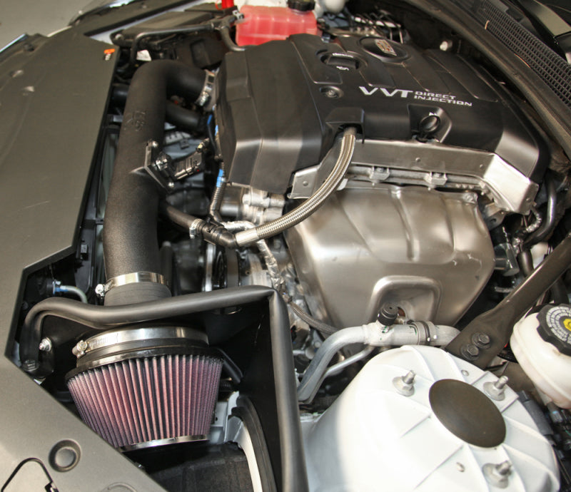 K&N Engineering 63-3083 - KNN63-3083 - K&N 63 Series AirCharger Performance Intake Kit 13-15 Cadillac ATS 2.5L L4 F/I - Shipped in Europe - Tuningsupply.com