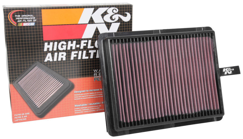 K&N Engineering 33-5057 - KNN33-5057 - K&N 15-18 Hyundai Sonata L4-1.6L F/I Drop In Air Filter - Shipped in Europe - Tuningsupply.com