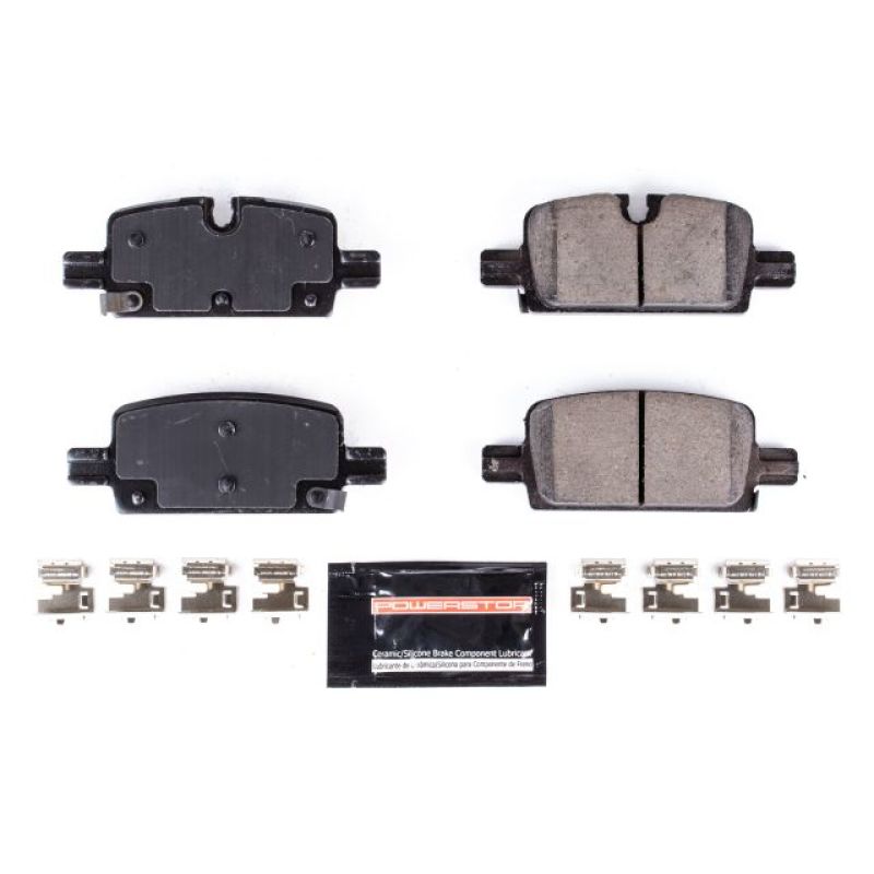 PowerStop Z23-2174 - PSBZ23-2174 - Power Stop 2019 Chevrolet Silverado 1500 Rear Z23 Evolution Sport Brake Pads w/Hardware - Shipped in Europe - Tuningsupply.com