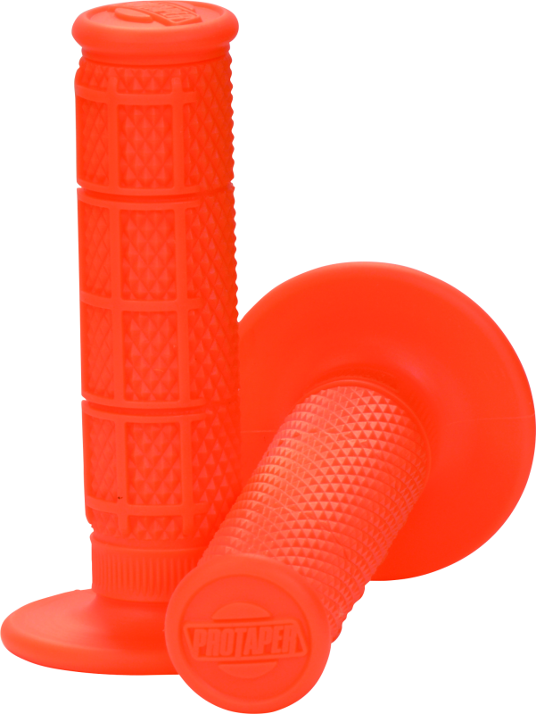 ProTaper 024033 - PTR024033 - ProTaper 1/3 Waffle Grips - Orange - Shipped in Europe - Tuningsupply.com