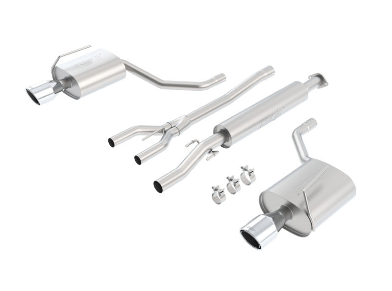 Borla 140386 - BOR140386 - Borla 09-14 Nissan Maxima Sedan 4Dr 3.5L AT FWD SS Catback Exhaust - Shipped in Europe - Tuningsupply.com