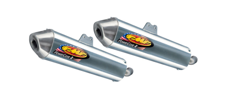 FMF Racing 020264 - FMF020264 - FMF Racing Yamaha Banshee 1987-06 Powercore 2 Silencer SET (2 PCS) - Shipped in Europe - Tuningsupply.com