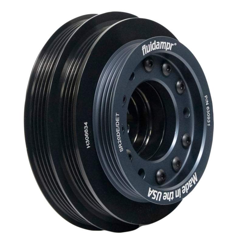 Fluidampr - FDR630931 - Fluidampr 95-98 Nissan 200SX 2.0L SR20DE/SR20DET Steel Internally Balanced Damper - Shipped in Europe - Tuningsupply.com