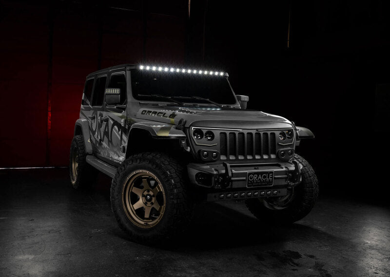ORACLE Lighting 5917-023 - ORL5917-023 - Oracle Jeep Wrangler JL/Gladiator JT Integrated Windshield LED Light Bar System - Shipped in Europe - Tuningsupply.com