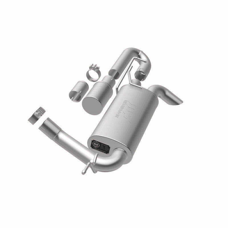 Magnaflow 19668 - MAG19668 - MagnaFlow 07-18 Jeep Wrangler JK Overland Series Axle-Back Exhaust System - Shipped in Europe - Tuningsupply.com
