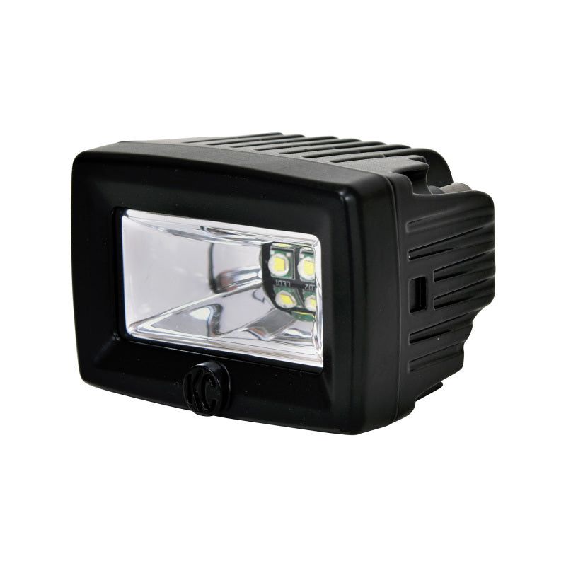 KC HiLiTES 519 - KCL519 - KC HiLiTES C-Series C2 LED 2in. Backup Area Flood Light 20w (Pair Pack System) - Black - Shipped in Europe - Tuningsupply.com