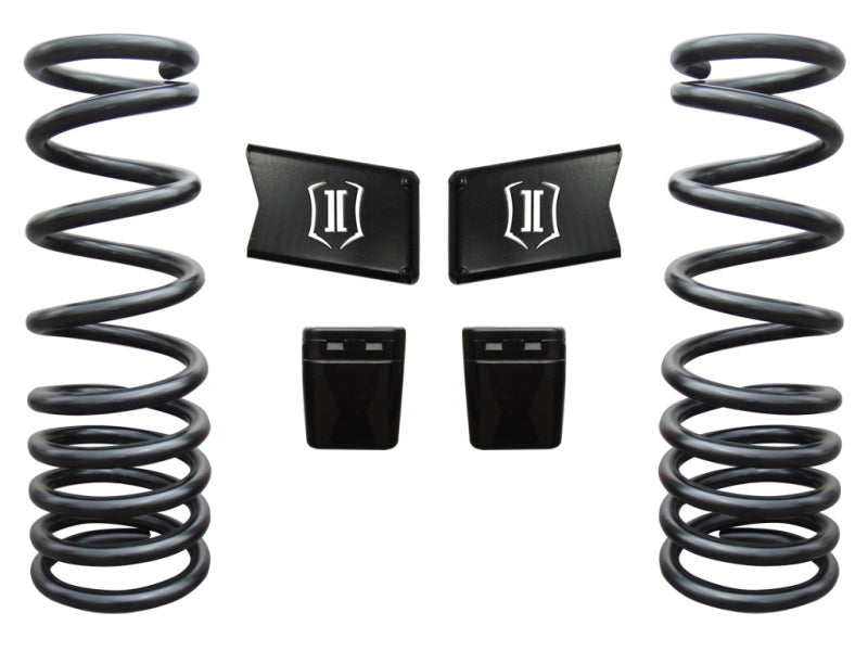 ICON - ICO212500 - ICON 03-12 Dodge Ram HD 4WD 2.5in Dual Rate Spring Kit - Shipped in Europe - Tuningsupply.com