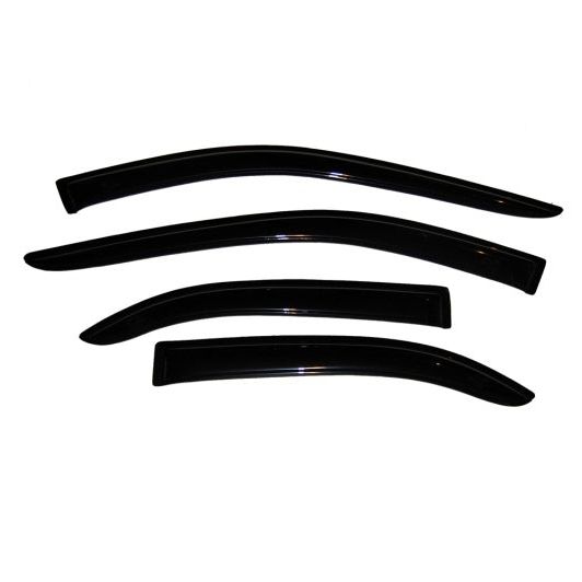AVS 94910 - AVS94910 - AVS 03-07 Kia Sorento Ventvisor Outside Mount Window Deflectors 4pc - Smoke - Shipped in Europe - Tuningsupply.com