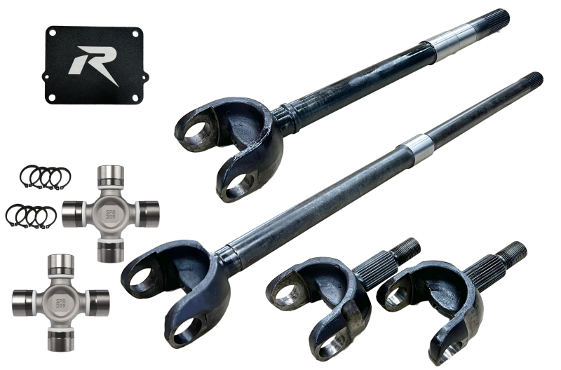 Revolution Gear & Axle DC-D44-JLJT-1PC - RGADC-D44-JLJT-1PC - Revolution Gear & Axle 2018+ Jeep Wrangler JL & JT 1-Piece Chromoly Discovery Series Front Axle Kit - Shipped in Europe - Tuningsupply.com