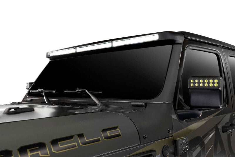 ORACLE Lighting 5917-023 - ORL5917-023 - Oracle Jeep Wrangler JL/Gladiator JT Integrated Windshield LED Light Bar System - Shipped in Europe - Tuningsupply.com