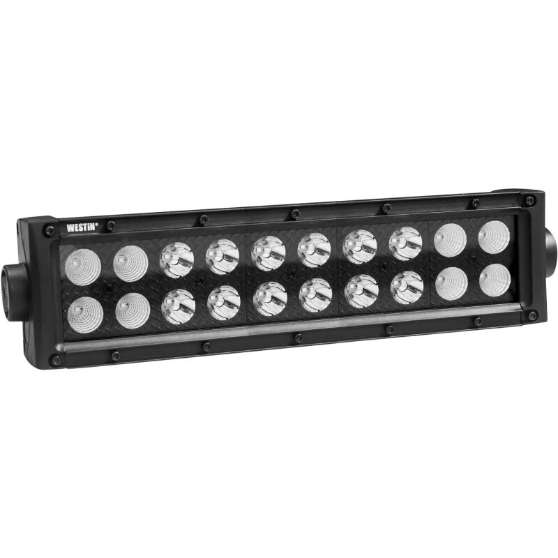 Westin 09-12212-20C - WES09-12212-20C - Westin B-FORCE LED Light Bar Double Row 10 inch Combo w/3W Cree - Black - Shipped in Europe - Tuningsupply.com