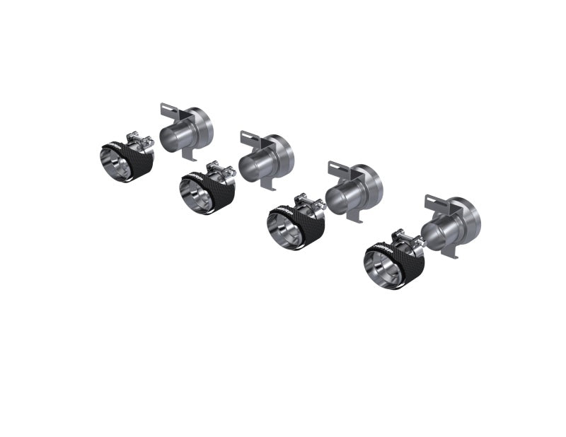 MBRP PT5195CF - MBRPT5195CF - MBRP 18-22 Kia Stinger GT Bezel Kit Quad Tip CF - Shipped in Europe - Tuningsupply.com