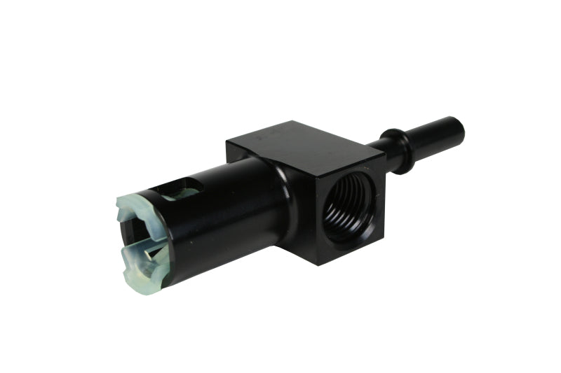 Aeromotive 15120 - AER15120 - Aeromotive 5/16in Quick Connect with AN-06 port and 1/8in gauge port - Shipped in Europe - Tuningsupply.com