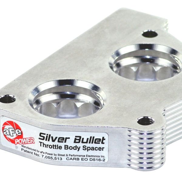 aFe 46-34004 - AFE46-34004 - aFe Silver Bullet Throttle Body Spacers TBS GM C/K 1500/2500/3500 87-95 V6-4.3L V8-5.0/5.7L - Shipped in Europe - Tuningsupply.com
