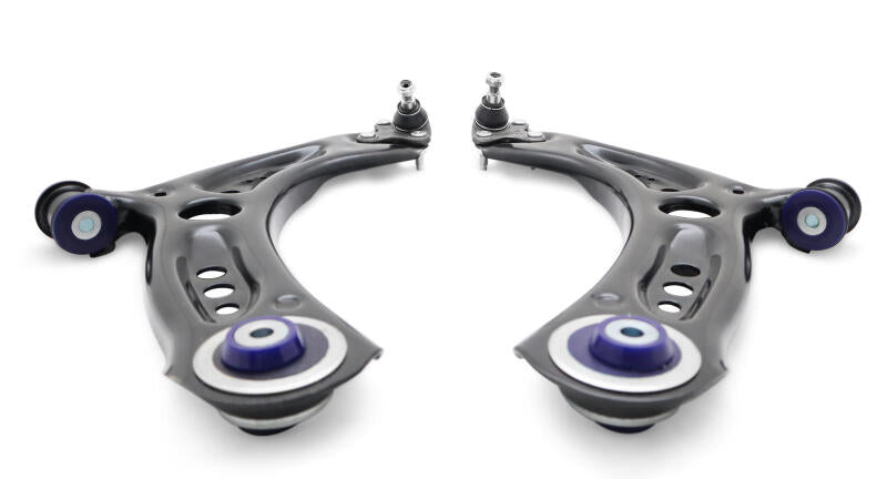 Superpro TRC1071 - SPRTRC1071 - SuperPro 2015 Volkswagen Golf Rear Base Front Control Arm Lower Assembly Kit (Add. Positive Caster) - Shipped in Europe - Tuningsupply.com