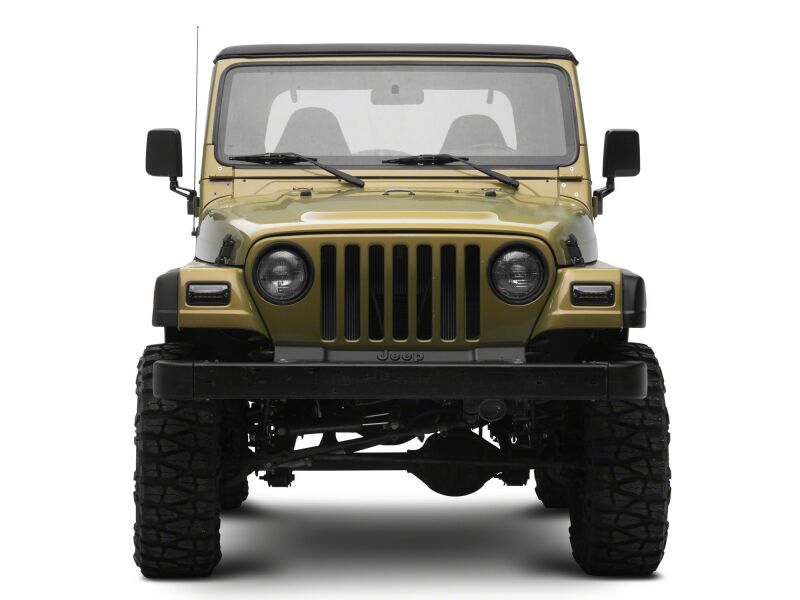 Raxiom J211784 - RAXJ211784 - Raxiom 97-06 Jeep Wrangler TJ Axial Series LED Sequential Cornering Lights- Smoked - Shipped in Europe - Tuningsupply.com