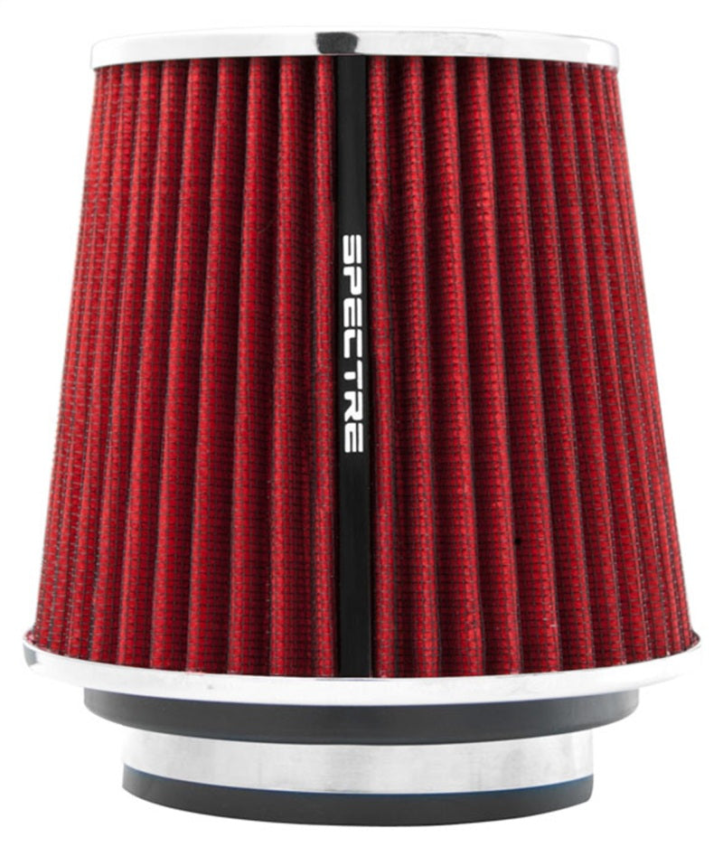 Spectre 8132 - SPE8132 - Spectre Adjustable Conical Air Filter 5-1/2in. Tall (Fits 3in. / 3-1/2in. / 4in. Tubes) - Red - Shipped in Europe - Tuningsupply.com