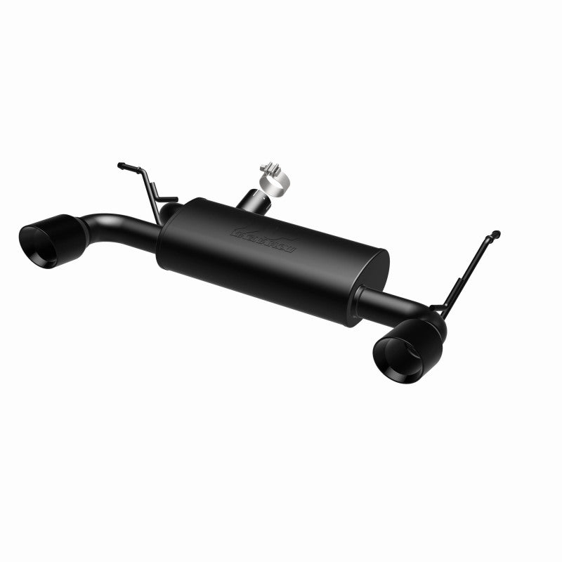 Magnaflow 15160 - MAG15160 - MagnaFlow 07-17 Jeep Wrangler JK 3.8/3.6L Dual Split Rear Exit Black Axle-Back Exhaust - Shipped in Europe - Tuningsupply.com