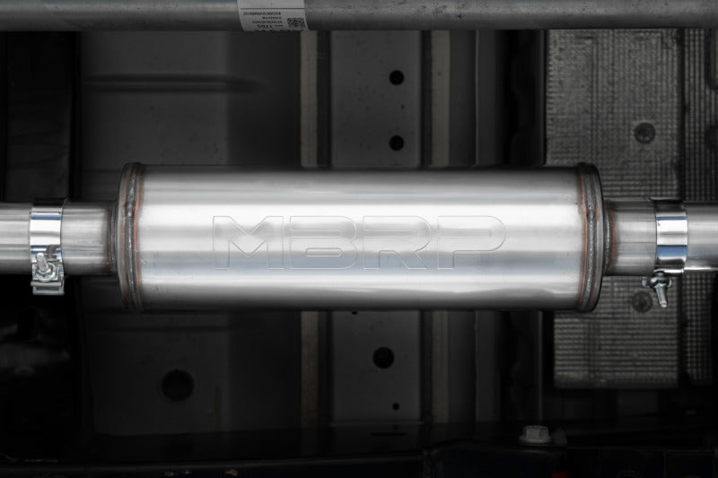 MBRP PS5015AL - MBRPS5015AL - MBRP 2023 Chevy Colorado/GMC Canyon Aluminized Steel 3in Cat-Back Single Side Exit - Shipped in Europe - Tuningsupply.com