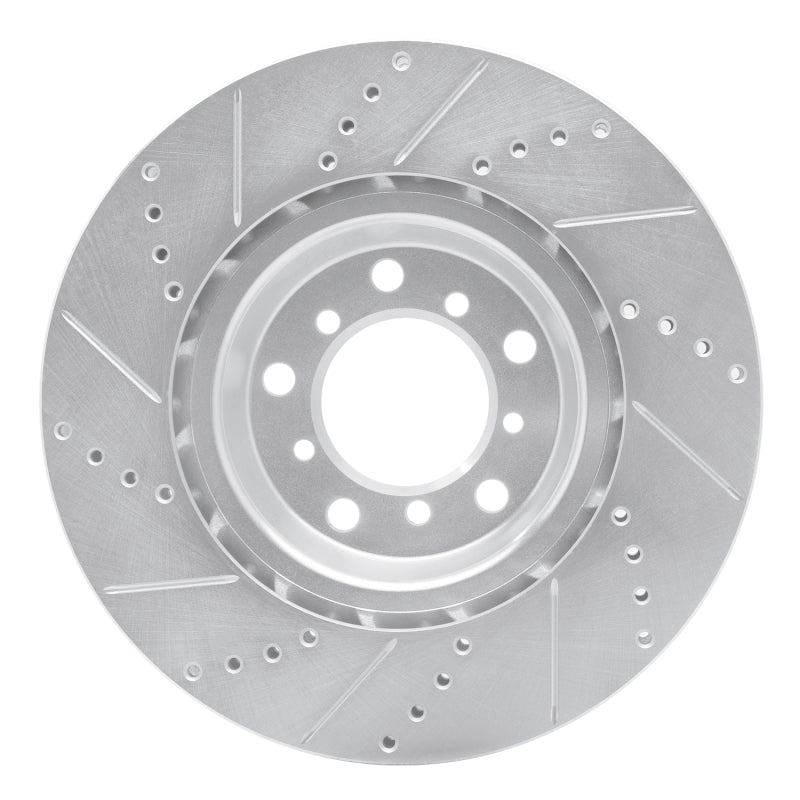 R1 Concepts 631-31054D - RNC631-31054D - R1 01-06 BMW M3 Left Front Drilled & Slotted Silver Brake Rotor - Shipped in Europe - Tuningsupply.com