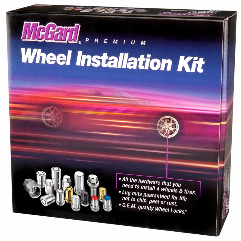 McGard 65585 - MCG65585 - McGard SplineDrive Tuner 23-PC Jeep JL Install Kit w/Locks & Tool (Cone) M14X1.5 / 22m Hex - Chrome - Shipped in Europe - Tuningsupply.com