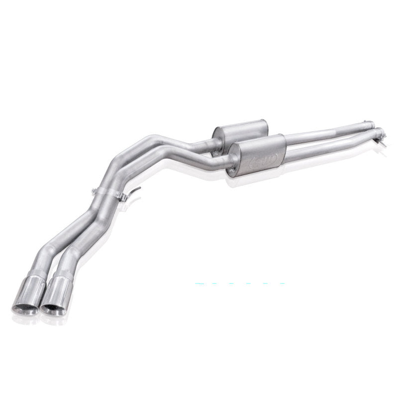Stainless Works - SSWCT14CB - Stainless Works Chevy Silverado/GMC Sierra 2007-16 5.3L/6.2L Exhaust Passenger Rear Tire Exit - Shipped in Europe - Tuningsupply.com