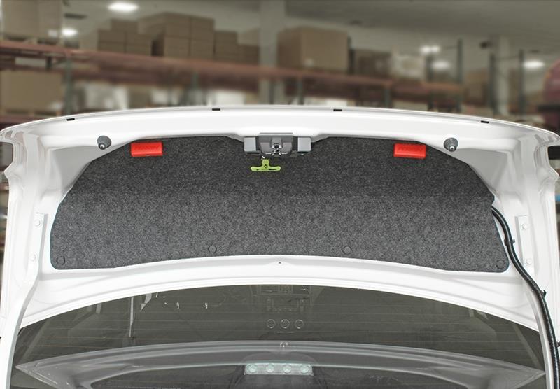 Perrin Performance PSP-INR-500 - PERPSP-INR-500 - PERRIN 07-25 Subaru WRX STI Sedan Trunk Handle - Red - Shipped in Europe - Tuningsupply.com