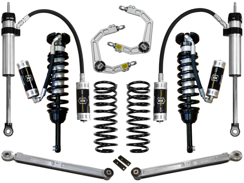 ICON - ICOK53065 - ICON 2010+ Toyota FJ/4Runner 0-3.5in Stage 5 Suspension System w/Billet Uca - Shipped in Europe - Tuningsupply.com