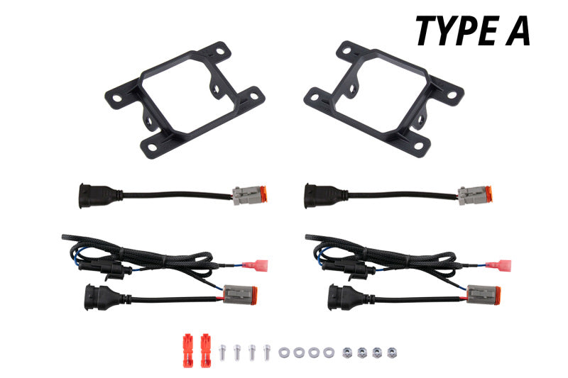 Diode Dynamics DD6380P - DIODD6380P - Diode Dynamics SS3 Type X Fog Light Mounting Kit - Shipped in Europe - Tuningsupply.com