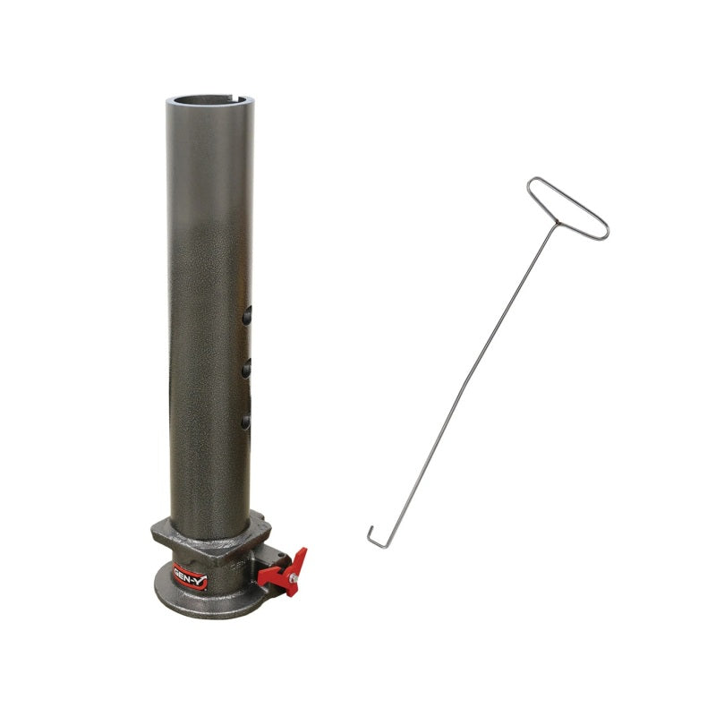 GEN-Y Hitch GH-7102 - GENGH-7102 - Gen-Y Viking 4in Round Tube Gooseneck Static Hitch w/SnapLatch 2-5/16in Coupler 8.5K TW 30K - Shipped in Europe - Tuningsupply.com