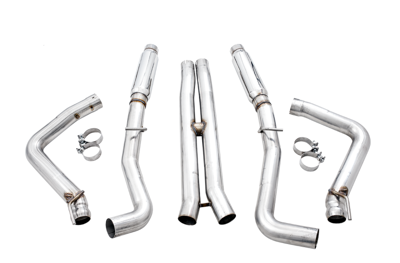 AWE Tuning 3015-11050 - AWE3015-11050 - AWE Tuning 2015+ Dodge Challenger 6.4L/6.2L Supercharged Track Edition Exhaust - Use Stock Tips - Shipped in Europe - Tuningsupply.com