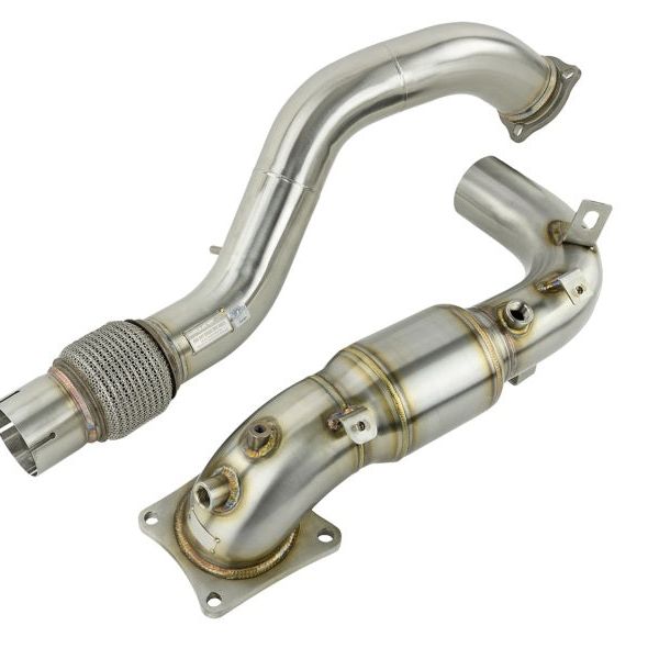 Skunk2 Racing 412-05-6066 - SKK412-05-6066 - Skunk2 18-20 Honda Civic Type R Downpipe Kit w/ Cat - Shipped in Europe - Tuningsupply.com