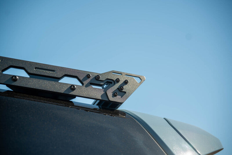 DV8 Offroad RRTF3-02L - DVERRTF3-02L - DV8 Offroad 25-26 Toyota 4Runner Roof Rack Light Cutout Fairing (Use w/ PN RRTF3-02) - Shipped in Europe - Tuningsupply.com