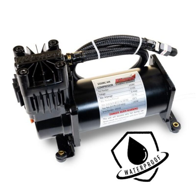 Kleinn Air Horns 6350RC - KLE6350RC - Kleinn 150 PSI Air Compressor - Waterproof/ 100 Percent Duty Cycle - Shipped in Europe - Tuningsupply.com