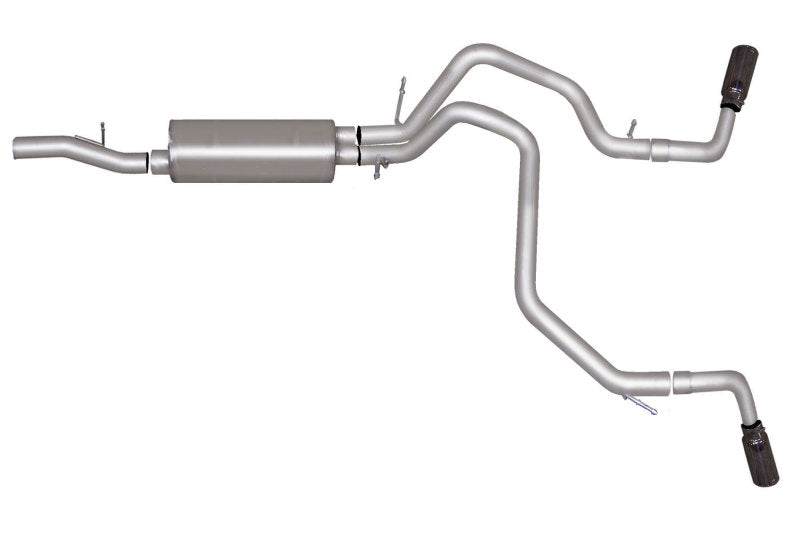 Gibson 5668 - GIB5668 - Gibson 15-19 Chevrolet Tahoe LS 5.3L 2.25in Cat-Back Dual Extreme Exhaust - Aluminized - Shipped in Europe - Tuningsupply.com