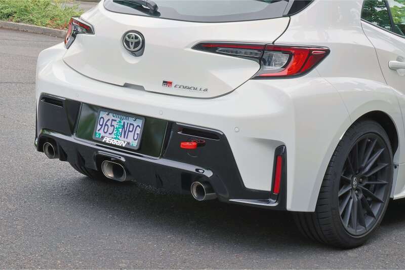 Perrin Performance PTP-BDY-251RD - PERPTP-BDY-251RD - PERRIN 23-26 Toyota GR Corolla Rear Tow Hook - Red - Shipped in Europe - Tuningsupply.com