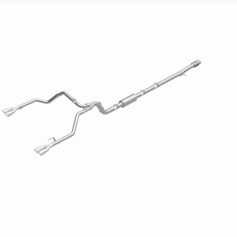 Magnaflow 19489 - MAG19489 - MagnaFlow 2019 Chevrolet Silverado 1500 Quad Exit Polished Stainless Cat-Back Exhaust - Shipped in Europe - Tuningsupply.com