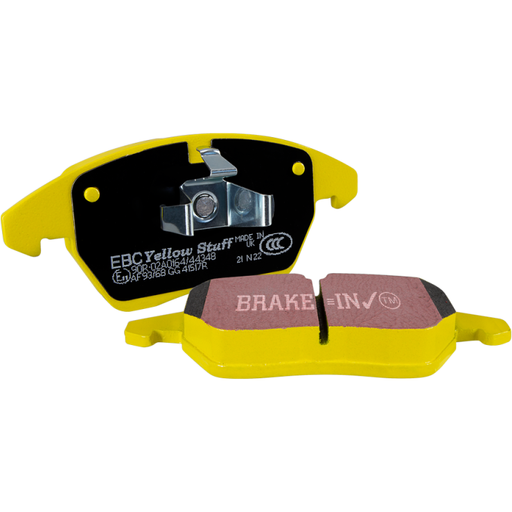 EBC DP42431R - EBCDP42431R - EBC 2022+ Toyota GR Yaris Yellowstuff Rear Brake Pads - Shipped in Europe - Tuningsupply.com