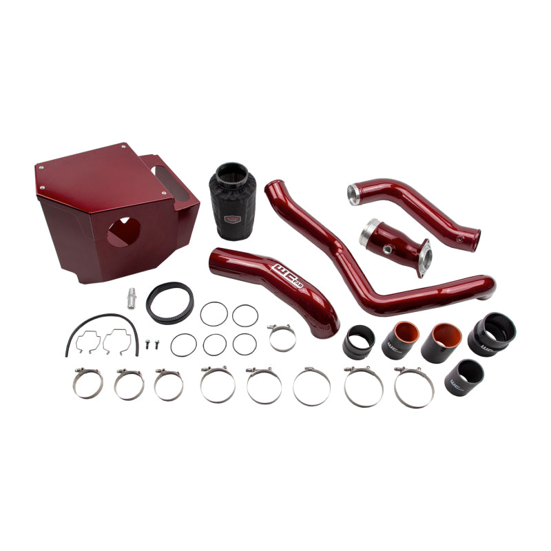 Wehrli WCF100414-RED - WCFWCF100414-RED - Wehrli 20-24 Chevrolet 6.6L L5P Duramax High Flow Intake Bundle Kit - Illusion Cherry - Shipped in Europe - Tuningsupply.com
